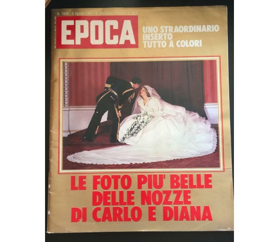 Epoca 8 agosto 1981 - Autori Vari,  1981,  Mondadori - P