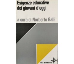 Esigenze educative dei giovani d’Oggi (Galli, 1983) - ER