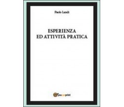 Esperienza ed attività pratica -  Paolo Landi,  2014,  Youcanprint