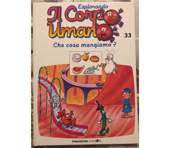 Esplorando il corpo umano n. 33 - Che cosa mangiamo? di Albert Barillé,  1996,  