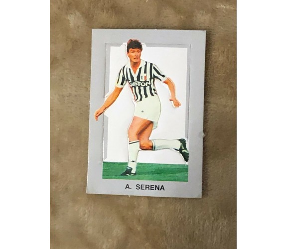 Figurina fustellata A. Serena Juventus sorpresa patatine anni 80 di Aa.vv.,  198