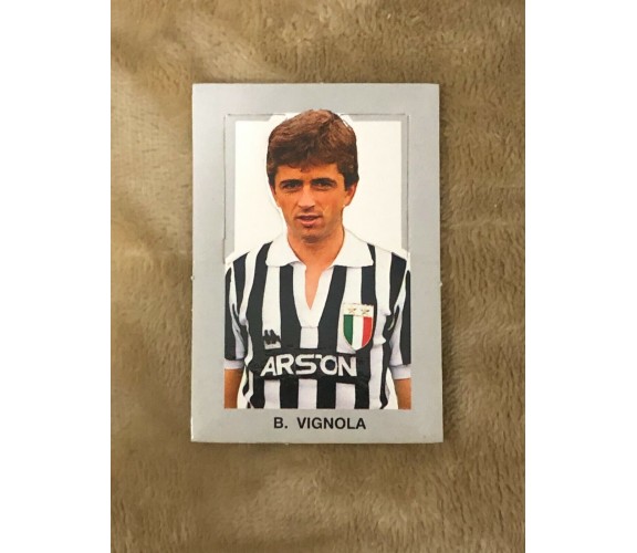 Figurina fustellata B. Vignola Juventus sorpresa patatine anni 80 di Aa.vv.,  19