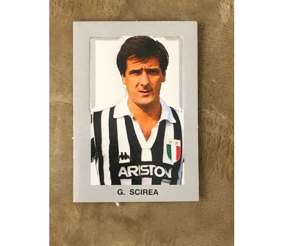 Figurina fustellata G. Scirea Juventus sorpresa patatine anni 80 di Aa.vv.,  198