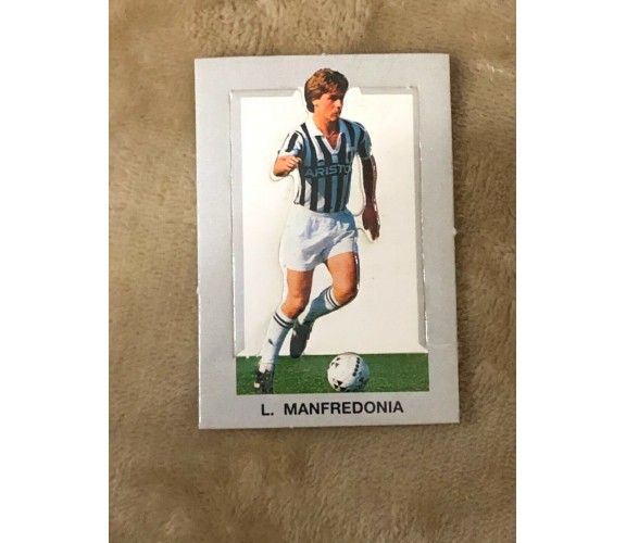 Figurina fustellata L. Manfredonia Juventus sorpresa patatine anni 80 di Aa.vv.,