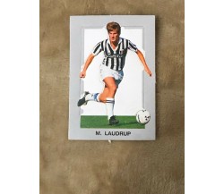 Figurina fustellata M. Laudrup Juventus sorpresa patatine anni 80 di Aa.vv.,  19