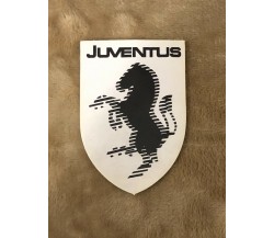 Figurina fustellata Scudetto Juventus sorpresa patatine anni 80 di Aa.vv.,  1980