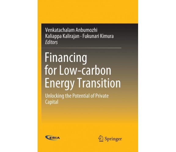 Financing for Low-carbon Energy Transition - Venkatachalam Anbumozhi - 2019