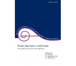 Finite Element Methods (Volume 164) - CRC Press - 1994