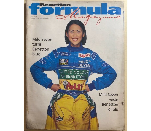 Formula magazine n.4 di Aa.vv., 1994, Benetton