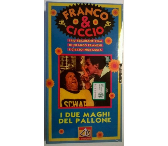 Franco e Ciccio i due maghi del pallone - Vhs - 1995 -il sestante-F