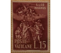 Francobolli Stamps S. Leo Magnus Poste Vaticane Lire 15-70-300	 di Aa.vv., Ips-