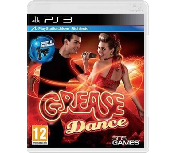 GREASE DANCE GIOCO PS3 PLAYSTATION 3  NUOVO SIGILLATO! VERSIONE ITALIANA!