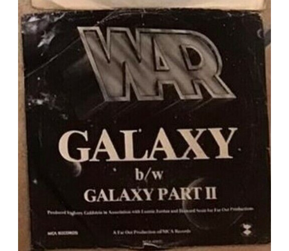 Galaxy VINILE 45 GIRI di War,  1977,  Mca Records