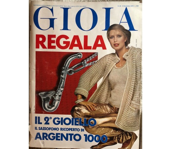 Gioia n.46/1976 di Aa.vv.,  1976,  Rusconi Editore