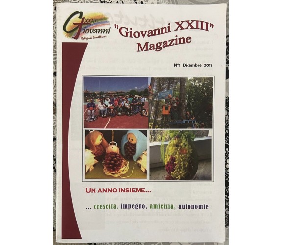 Giovanni XXIII Magazine n.1 Dicembre 2017 di Aa.vv., 2017, Giovanni Xxiii Rel