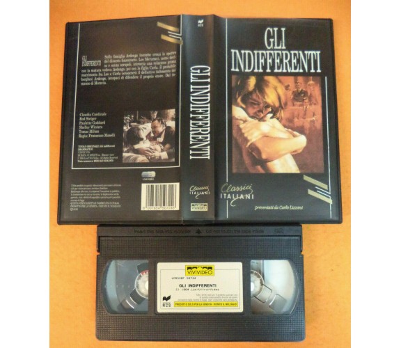 Gli Indifferenti - Vhs - 1964 -classici italiani - viviVideo -F