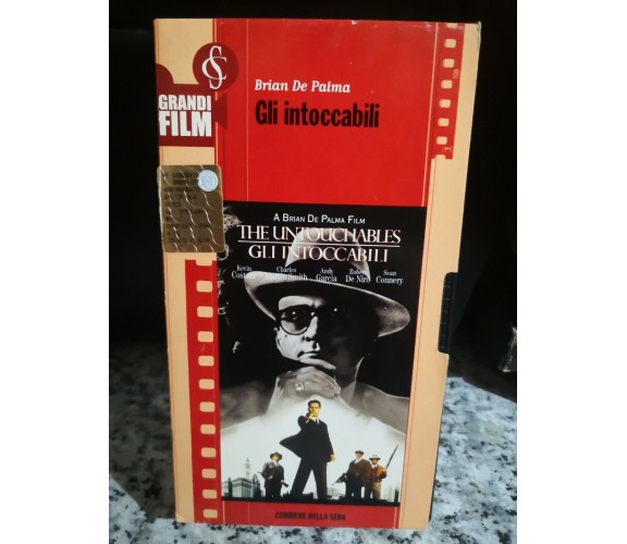 Gli Intoccabili - 1987 - vhs - corriere della sera -F