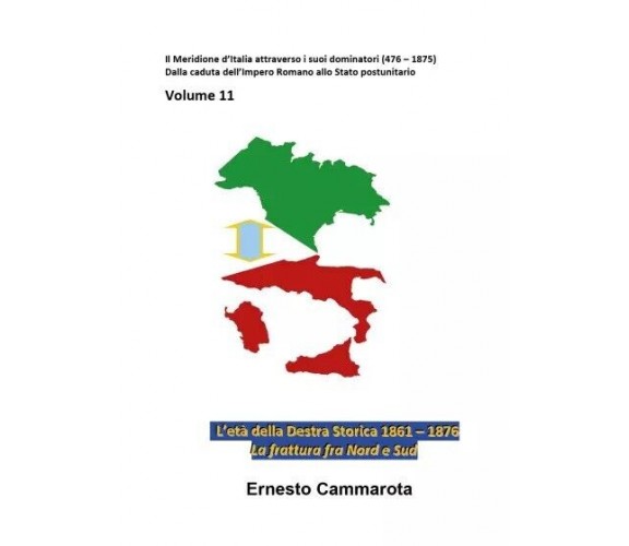 Gli anni della Destra Storica 1861-1876, la frattura fra Nord e Sud di Ernesto 