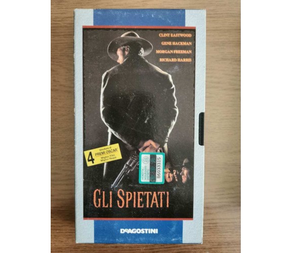 Gli spietati - Clint Eastwood - De Agostini - 1998 - VHS - AR