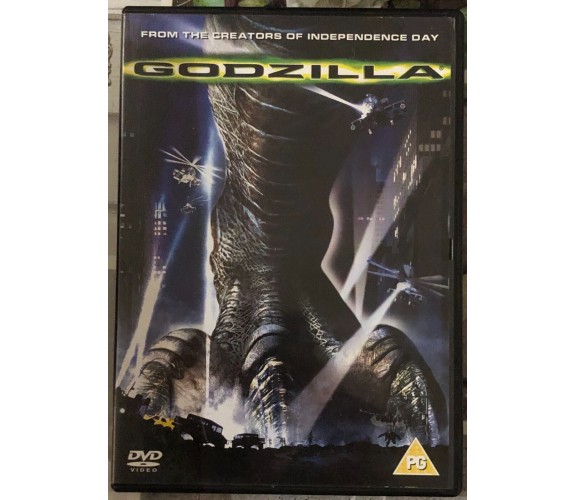  Godzilla DVD ENGLISH di Roland Emmerich, 1998, Columbia Tristar Pictures