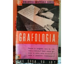 Grafologia di Germana Ronchi,  1950,  Curcio-F