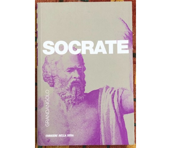 Grandangolo n. 1 - Socrate di Roberto Radice, 2019, Corriere Della Sera
