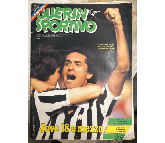 Guerin Sportivo n. 21/1981 di Aa.vv.,  1981,  Conti Editore