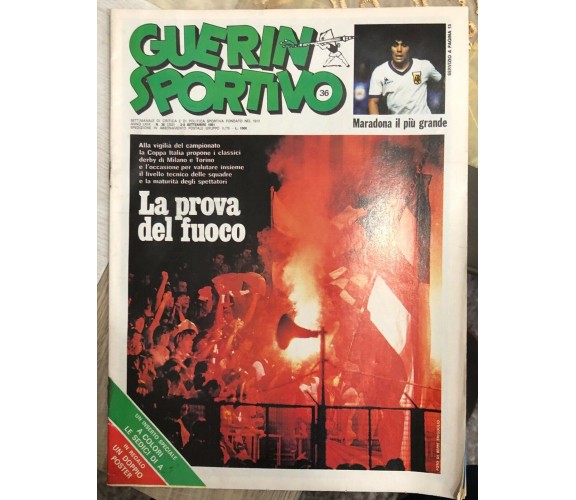 Guerin Sportivo n. 36/1981 di Aa.vv.,  1981,  Conti Editore