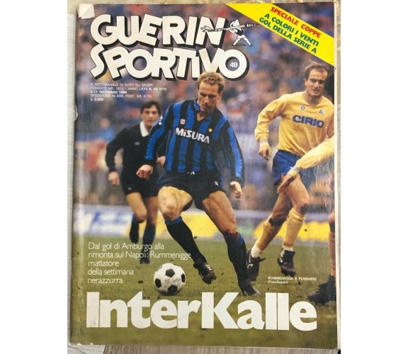 Guerin Sportivo n. 49/1984 di Aa.vv.,  1984,  Guerin Sportivo