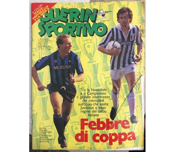 Guerin sportivo n. 15/1985 di Aa.vv.,  1985,  Guerin Sportivo