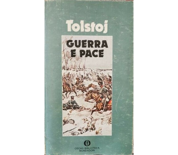 Guerra e Pace volume 2  di Tolstoj,  1979,  Mondadori - ER