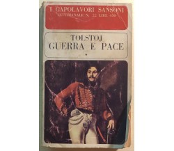 Guerra e pace di Lev,  1965,  Sansoni Firenze