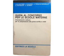 Guida al concorso per le scuole materne di Anna Maria Bontempi,  1995,  Editrice