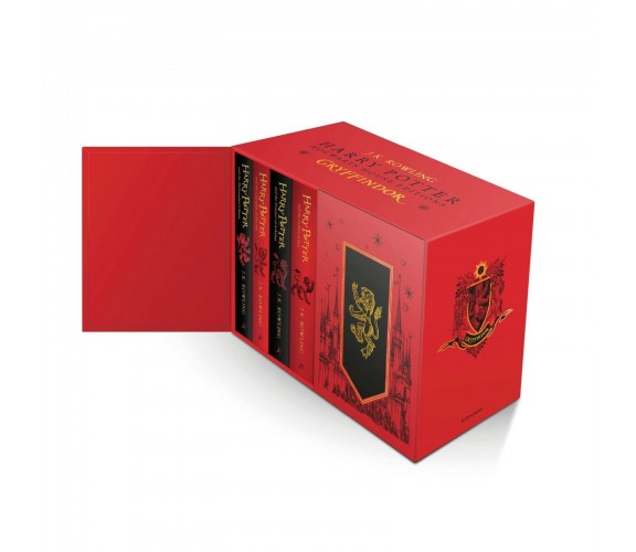 Harry Potter Gryffindor House Editions Hardback Box Set: 1-7 di J. K. Rowling,  