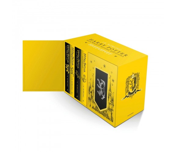 Harry Potter Hufflepuff House Editions Hardback Box Set: J.K. Rowling - Hardback