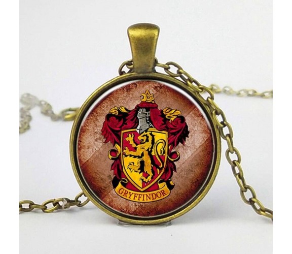 Harry Potter Time Gemstone Necklace Gryffindor Collana Grifondoro di J.k. Rowli