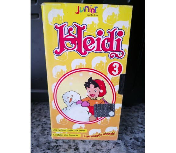 Heidi 3 - vhs - 2 episodi - 1998 - Junior -F