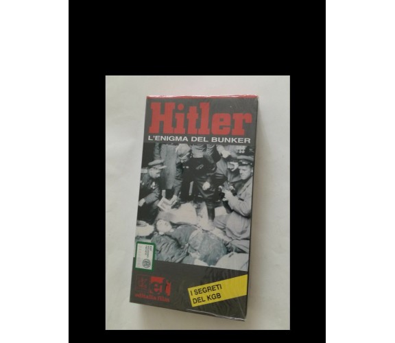 Hitler l' enigma del bunker - Vhs -1995 - Editalia film - F