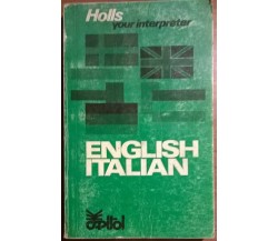 Holls your interpreter english/italian - Dr. A. M. Mazzoli- Capitol, 1978 - L