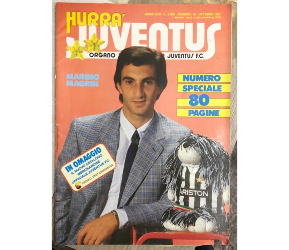 Hurrà Juventus n. 10/1987 di Aa.vv.,  1987,  Juventus F.c.