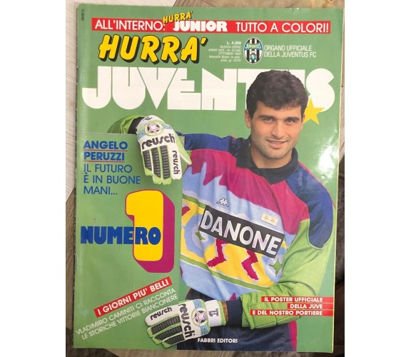 Hurrà Juventus n. 10/1992 di Juventus F.c.,  1992,  Fabbri Editori