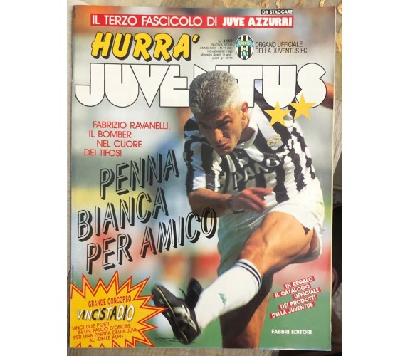 Hurrà Juventus n. 11/1993 di Aa.vv.,  1993,  Juventus F.c.