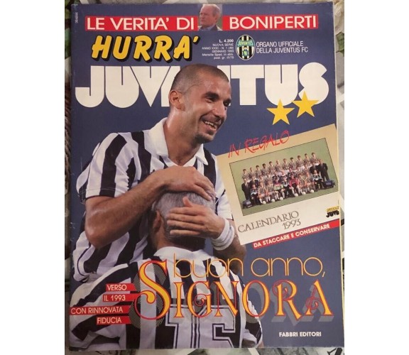 Hurrà Juventus n. 1/1993 di Juventus F.c., 1993, Fabbri Editori