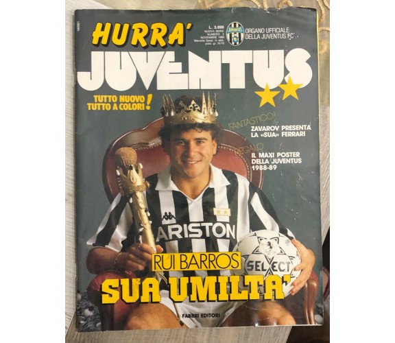 Hurrà Juventus n. 2/1988 di Juventus F.c.,  1988,  Fabbri Editori