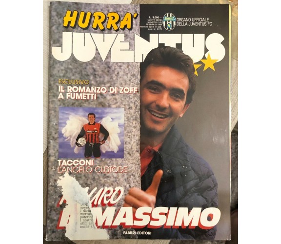 Hurrà Juventus n. 2/1989 di Juventus F.c.,  1989,  Fabbri Editori