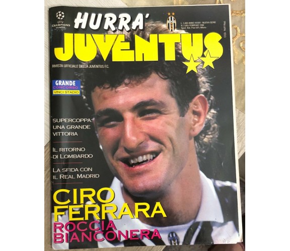 Hurrà Juventus n. 2/1996 di Aa.vv.,  1996,  Juventus F.c.