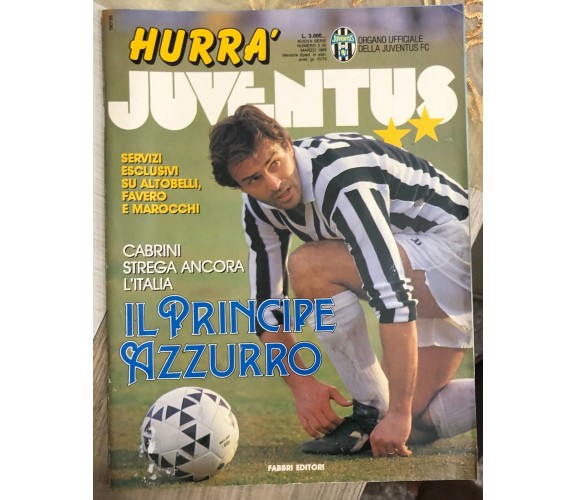 Hurrà Juventus n. 3/1989 di Juventus F.c.,  1989,  Fabbri Editori