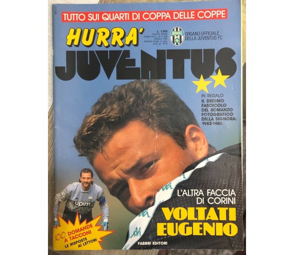 Hurrà Juventus n. 4/1991 di Juventus F.c.,  1991,  Fabbri Editori