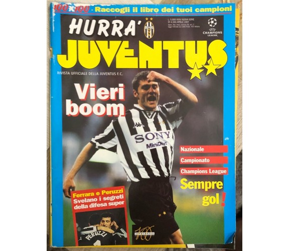 Hurrà Juventus n. 4/1997 di Aa.vv.,  1997,  Juventus F.c.