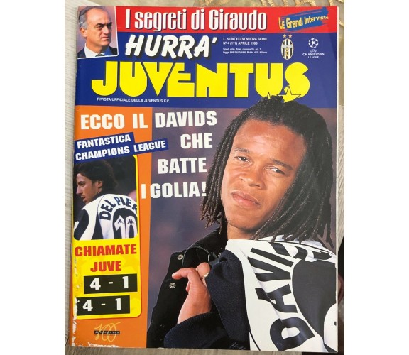 Hurrà Juventus n. 4/1998 di Aa.vv.,  1998,  Juventus F.c.